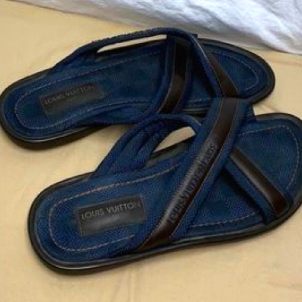 Louis Vuitton Mens Sandals Size 8